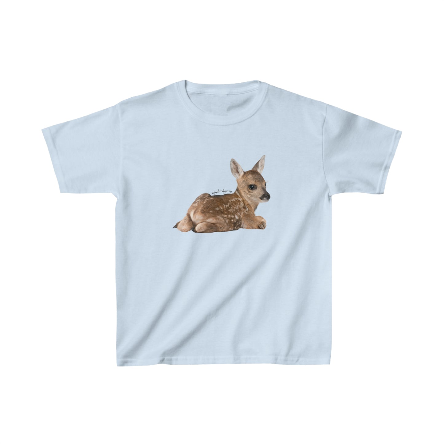 fawn baby tee