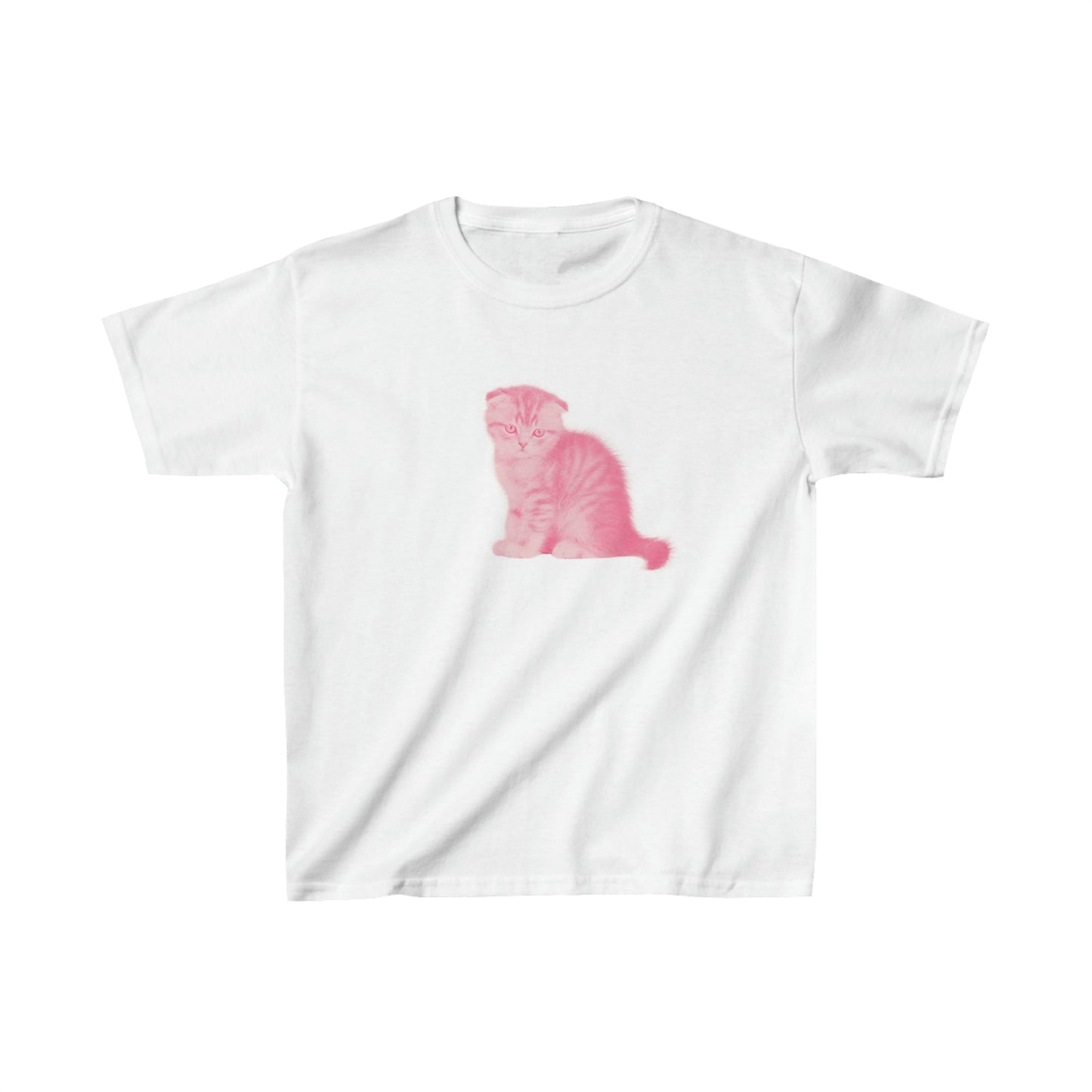 kitty baby tee